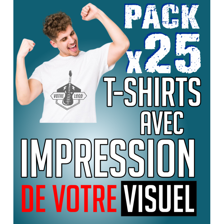 PACK 25 T-Shirts
